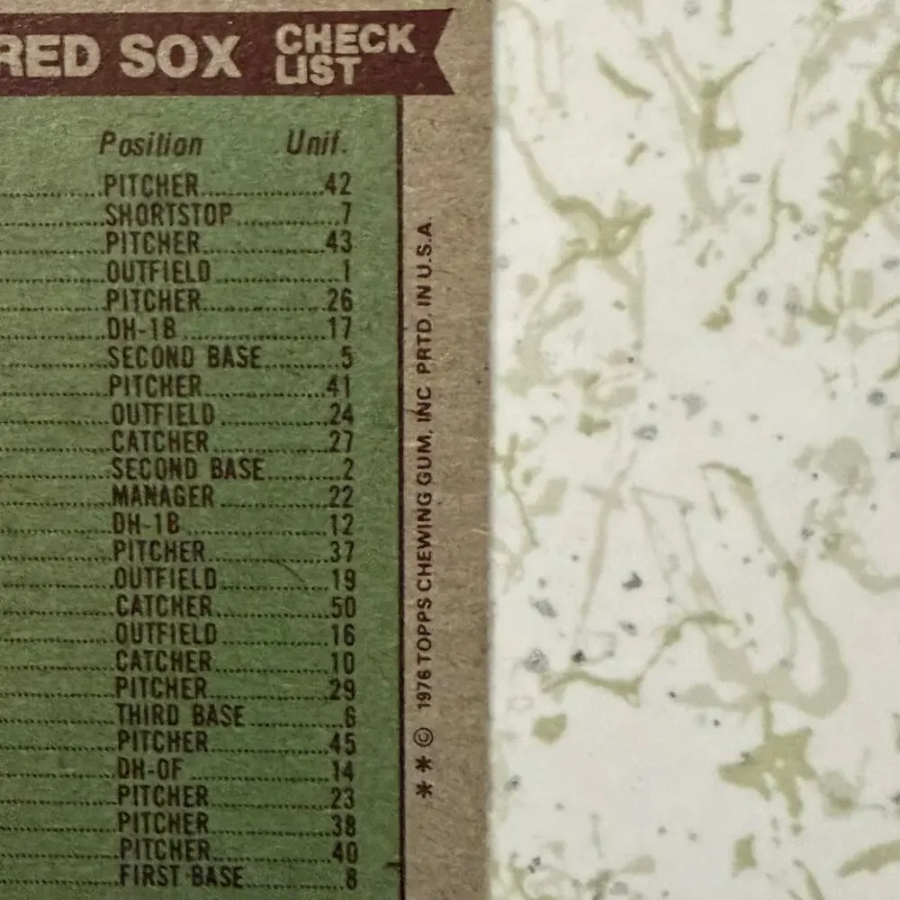 26 Vintage 1970s Topps Baseball Cards Lot | Tigers, Royals, Giants, Red Sox | ML